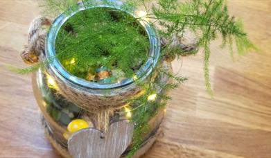 Make a Fairy Terrarium with your child at House of Marbles this May