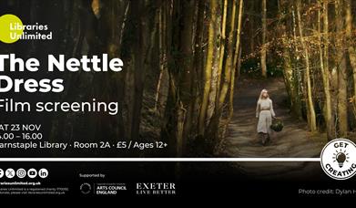 The nettle dress film screening at Barnstaple Library