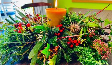 Christmas Table Centrepiece