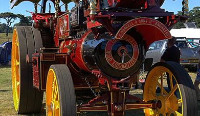 Image of steam traction engine